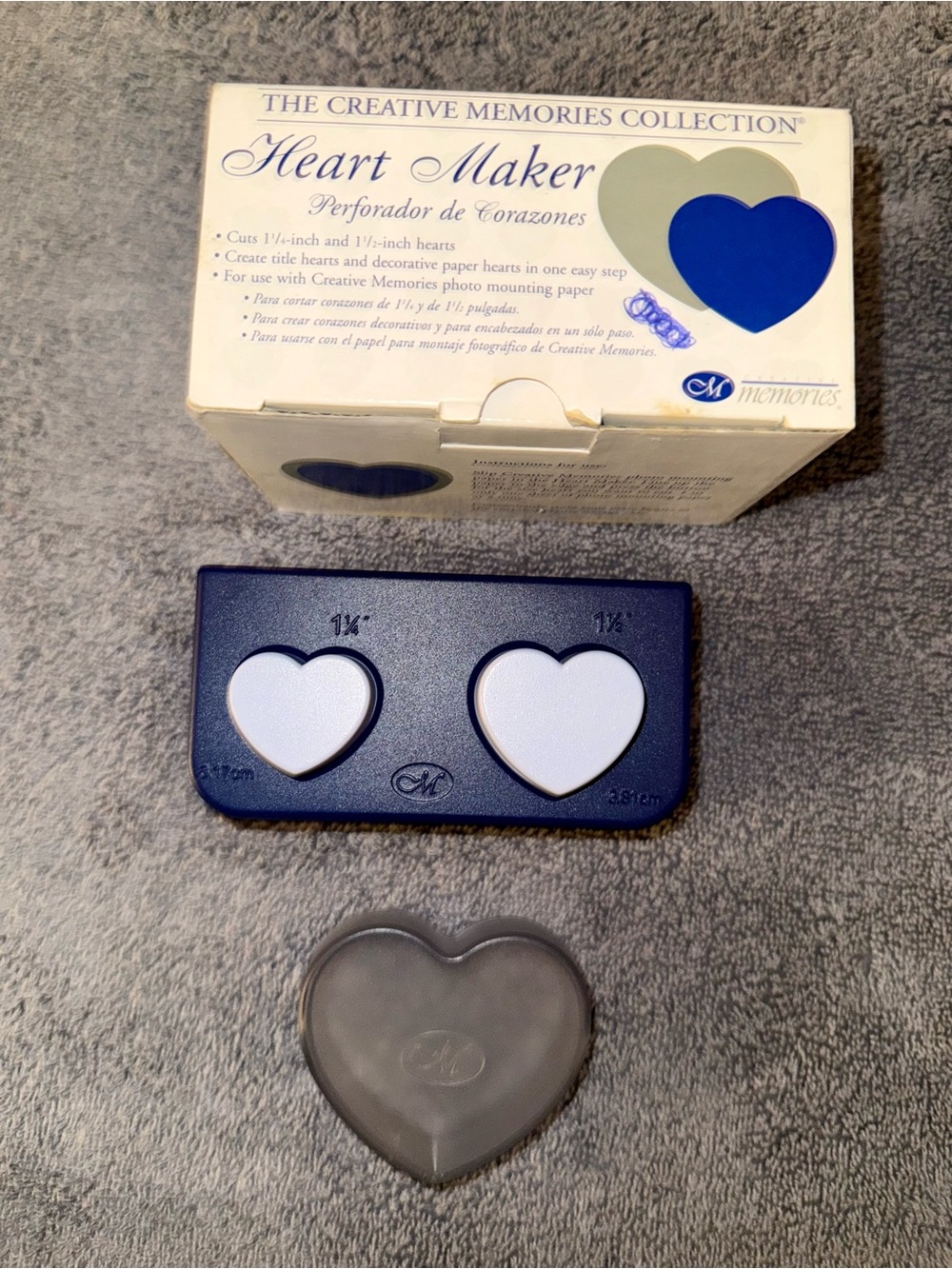 Creative Memories Heart Maker heart punch tool